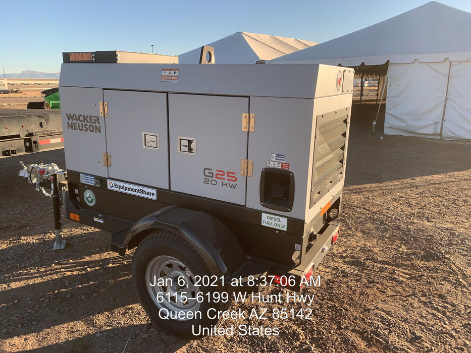 2020 WACKER NEUSON G25