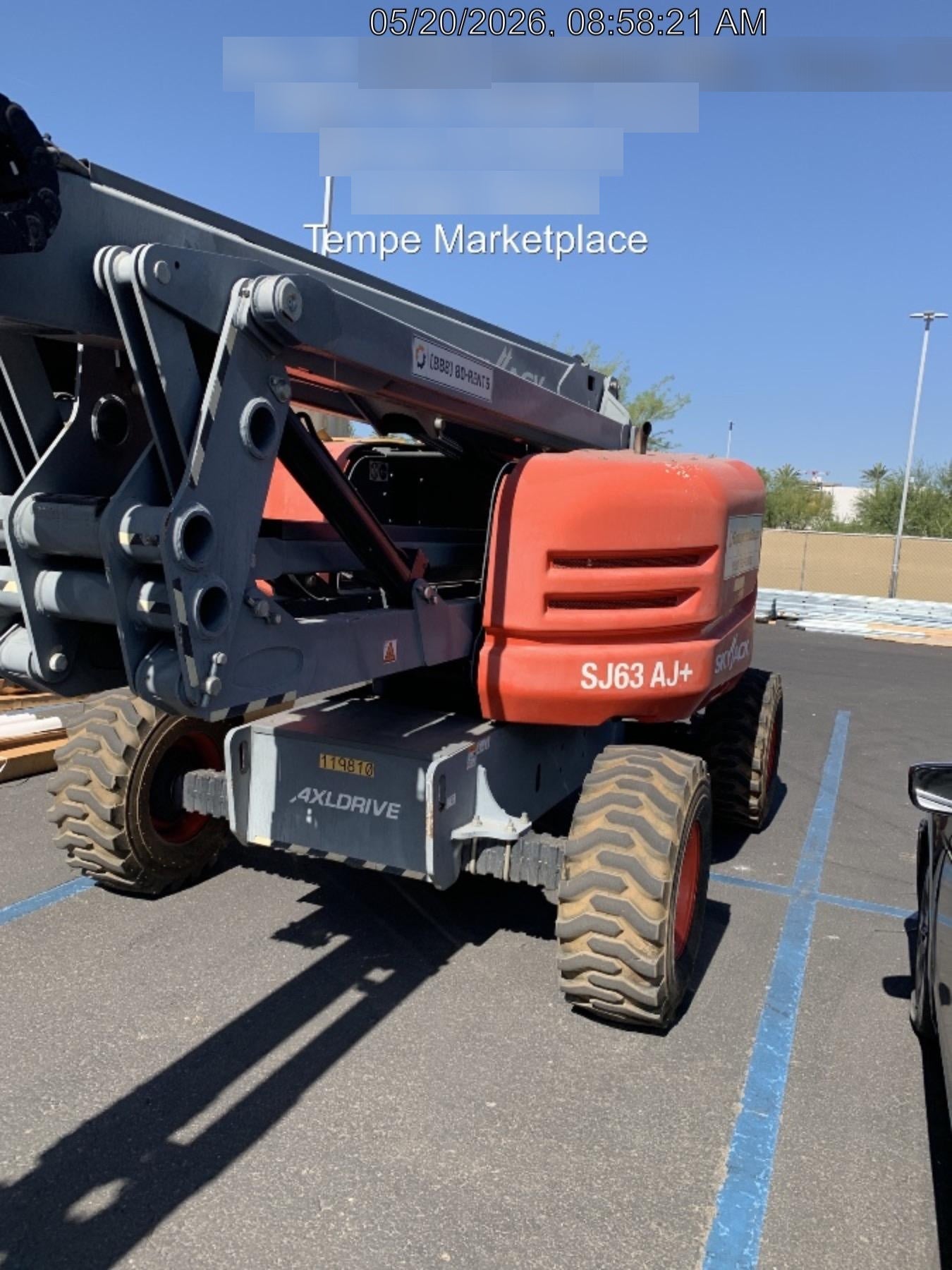 2021 SKYJACK SJ63 AJ