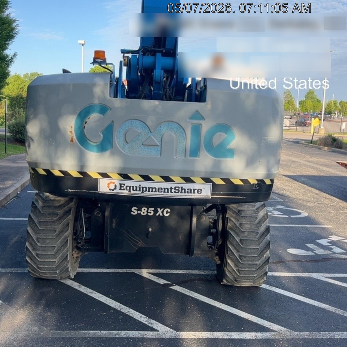 2020 GENIE S-85 XC