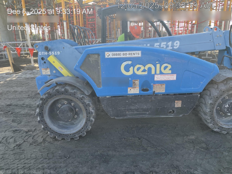 2018 GENIE GTH-5519