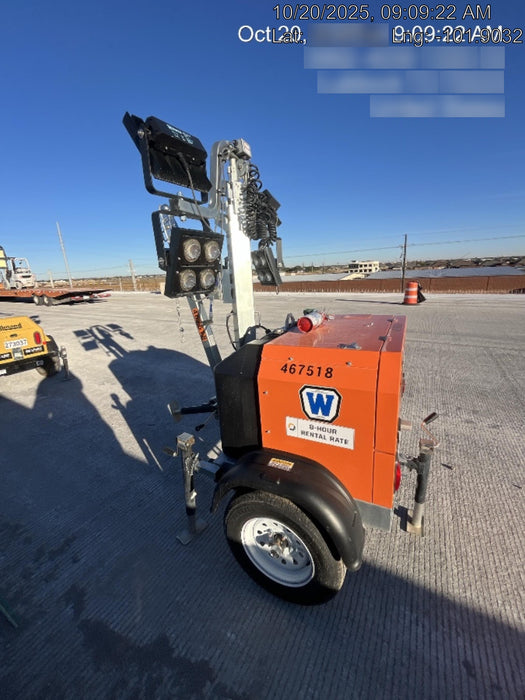 2024 Wanco WLTT-4MM4K Diesel, Deep Sea Controller, Shore Power Plug, Auto Start, (4) 350W LED Floodlights, 4kW Generator, 60 Gal Fuel Tank, 2" Ball, T3