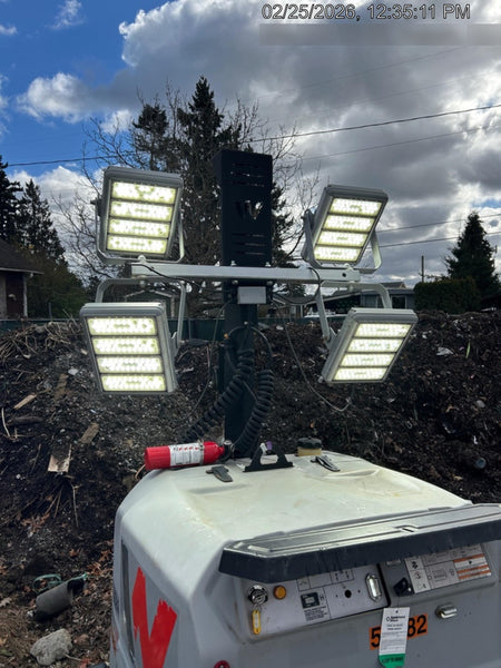 2019 Wacker Neuson LTV6K-LED Standard LED Towable Light Tower w/None