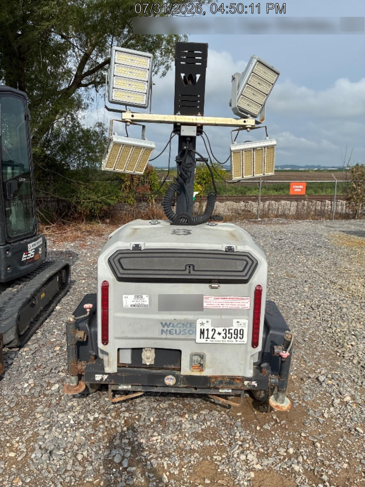2018 Wacker Neuson LTV6K-LED Wacker Neuson LTV6 Light Tower LED