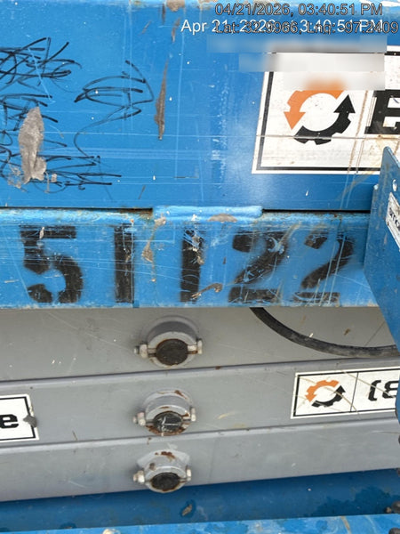 2019 Genie GS-1930 Fixed Rails with Chain Entry