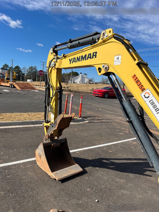 2020 Yanmar ViO35PR Open ROPS / Rubber Track / NO COUPLER