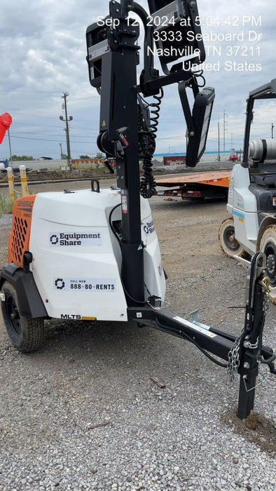 2023 Generac MLT2 Diesel, Flex Switch 120V Input, Powerzone Controller, 
(4) 320W LED Lights, 4kW Generator, 39.9 Gal Fuel Tank, 2" Ball, T3