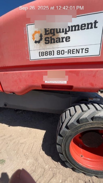 2020 Skyjack SJ86T+ Deutz Diesel, 4wd, FF Tires, Inward Self Closing Gate, Tool Tray, Beacon, 12kW Generator