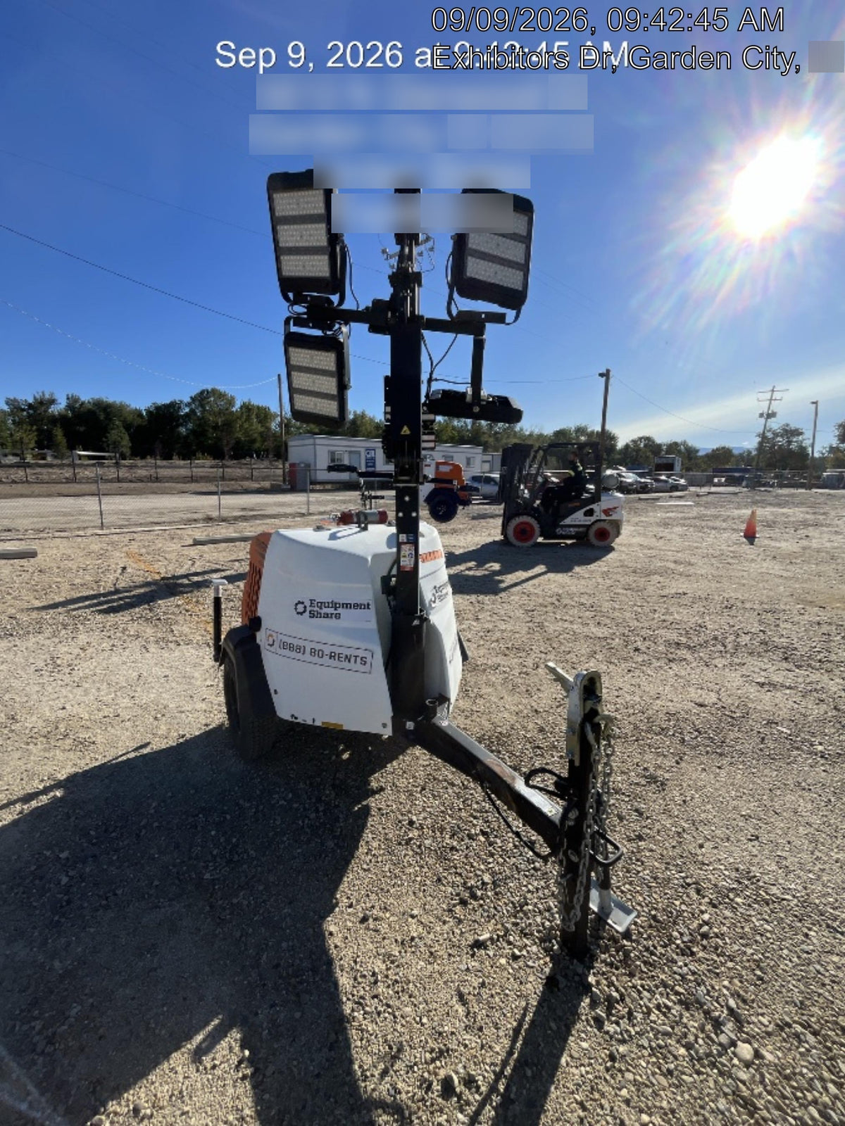 2023 Generac MLT2 Diesel, Flex Switch 120V Input, Powerzone Controller, 
(4) 320W LED Lights, 4kW Generator, 39.9 Gal Fuel Tank, 2" Ball, T3