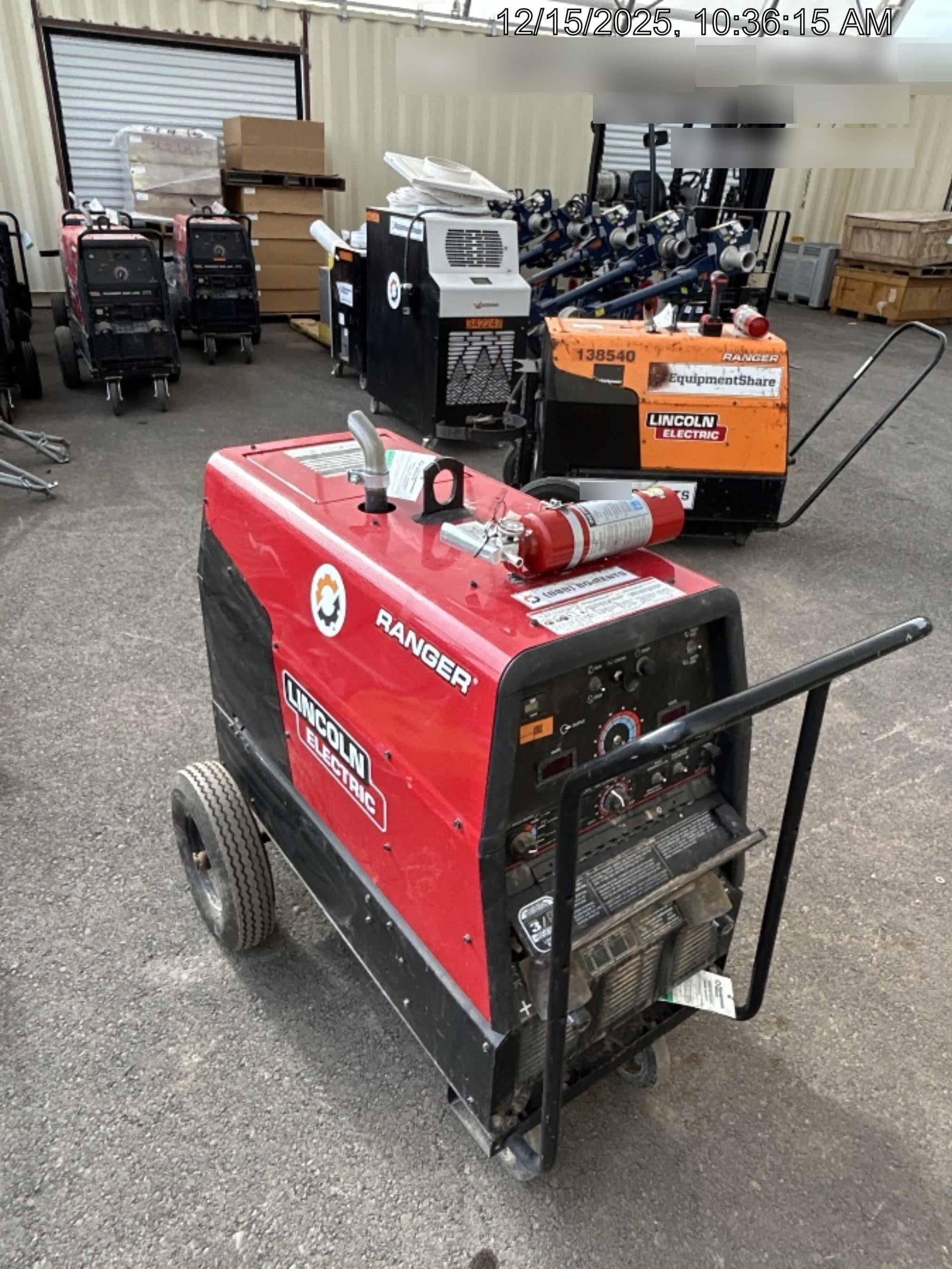 2024 Lincoln Electric Ranger 305 LPG Ranger 305 LPG (KOHLER) ONEPAK K5168-1 Red