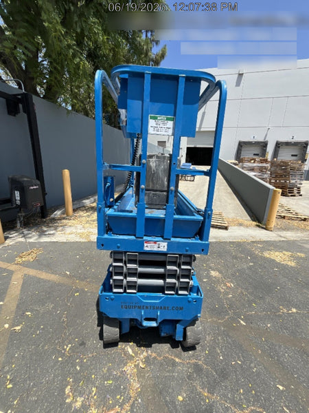 2019 Genie GS-1930 Fixed rails with chain Entry