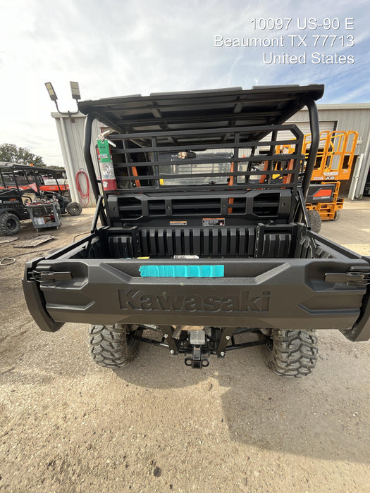 2022 Kawasaki Mule PRO-DXT Standard Options, Backup Alarm, Beacon, Plastic Hard Top, Poly Windshield, Horn Kit