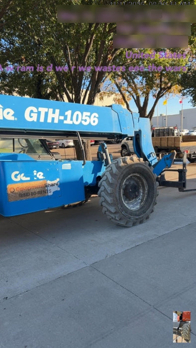 2018 GENIE GTH-1056