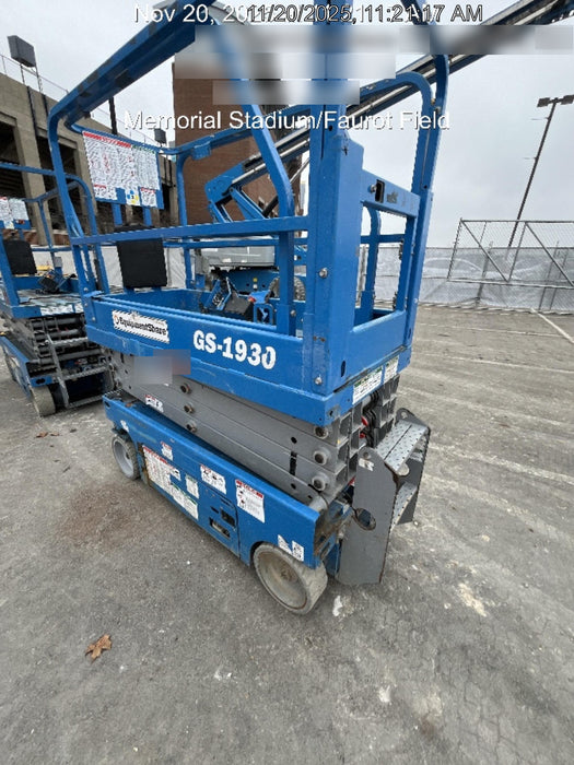 2018 Genie GS-1930 Genie GS-1930 w/Fixed Rail, Chain Entry