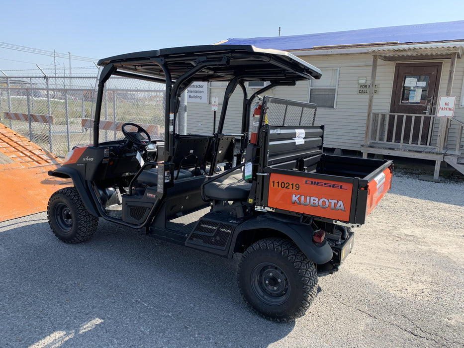 2020 Kubota RTV-X1140W-H Canopy, 4-Seater, Diesel, Windshield Acrylic Clear, Strobe Light, Backup Alarm