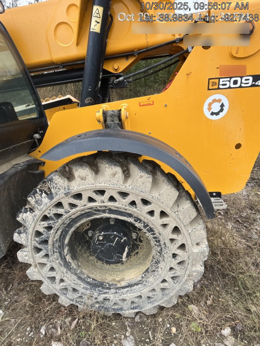 2020 JCB 509-42 Canopy, Solid Tires, Work Lights, Beacon, Aux Hydraulics, Back up Alarm, Lifting Eye, ES Decals