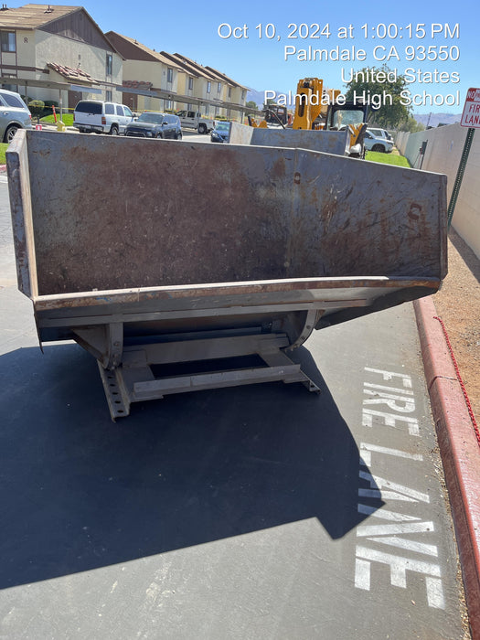 2021 GLOBAL 4cy Self-Dump Hopper w/Poly Caster Kit Global