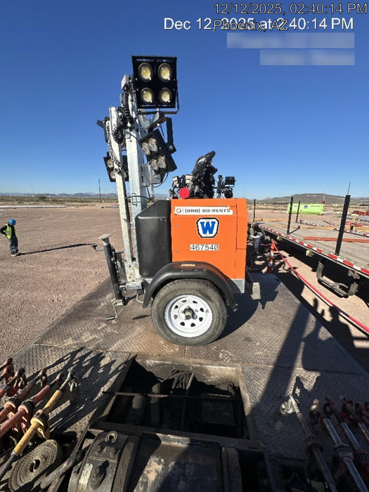 2024 Wanco WLTT-4MM4K Diesel, Deep Sea Controller, Shore Power Plug, Auto Start, (4) 350W LED Floodlights, 4kW Generator, 60 Gal Fuel Tank, 2" Ball, T3