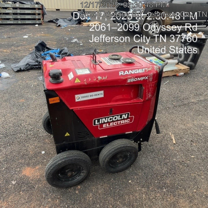 2025 LINCOLN ELECTRIC Ranger 260MPX