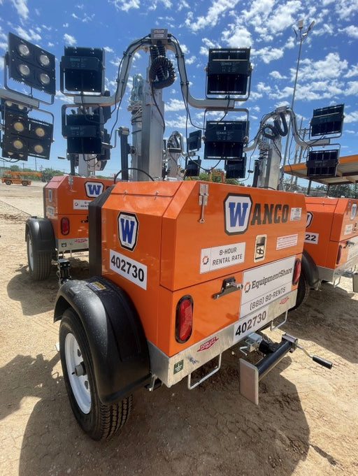 2024 Wanco WLTT-4MM4K Diesel, Deep Sea Controller, Shore Power Plug, Auto Start, (4) 350W LED Floodlights, 4kW Generator, 60 Gal Fuel Tank, 2" Ball, T3