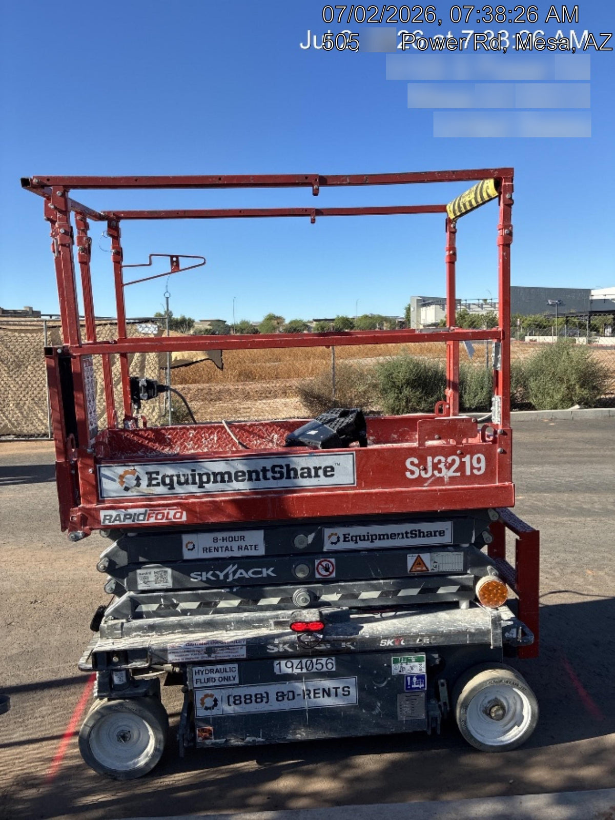 2021 SKYJACK SJ3219