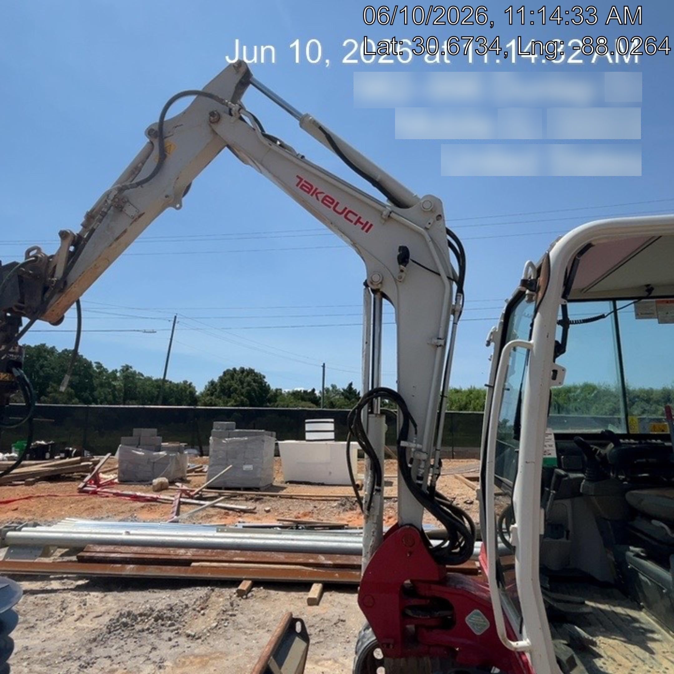2020 Takeuchi TB250-2C Cab/Heat/Air, Rubber Tracks, Manual TAG QC