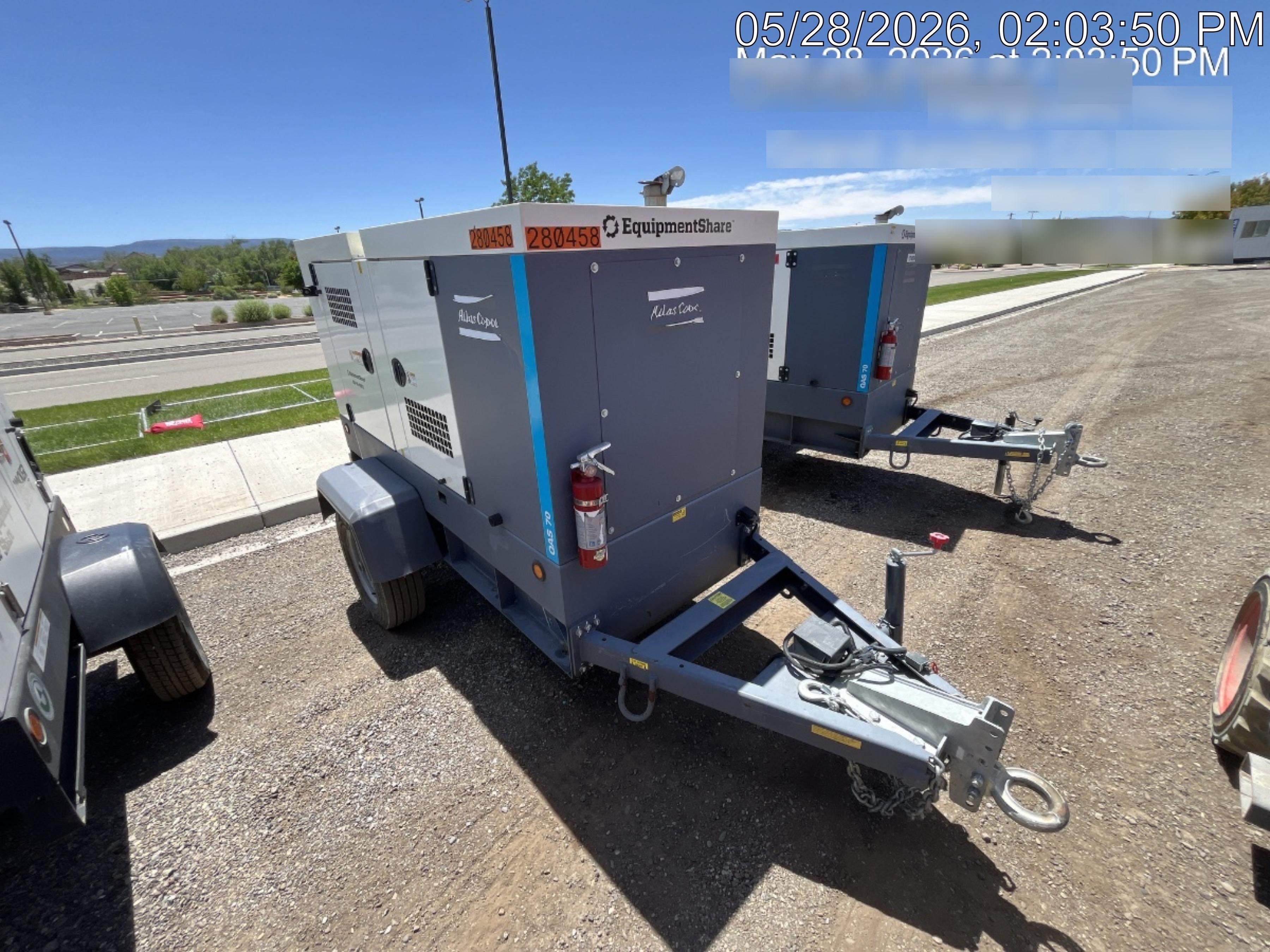 2022 ATLAS COPCO QAS 70