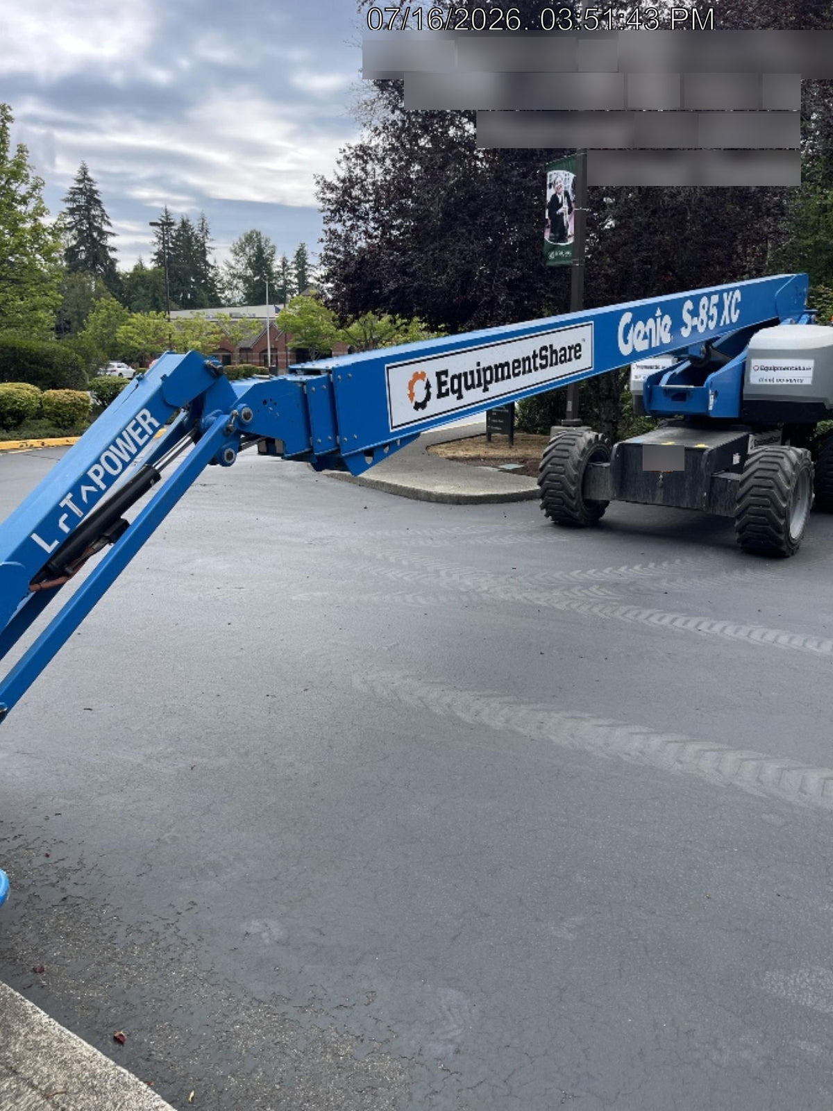 2022 GENIE S-85 XC