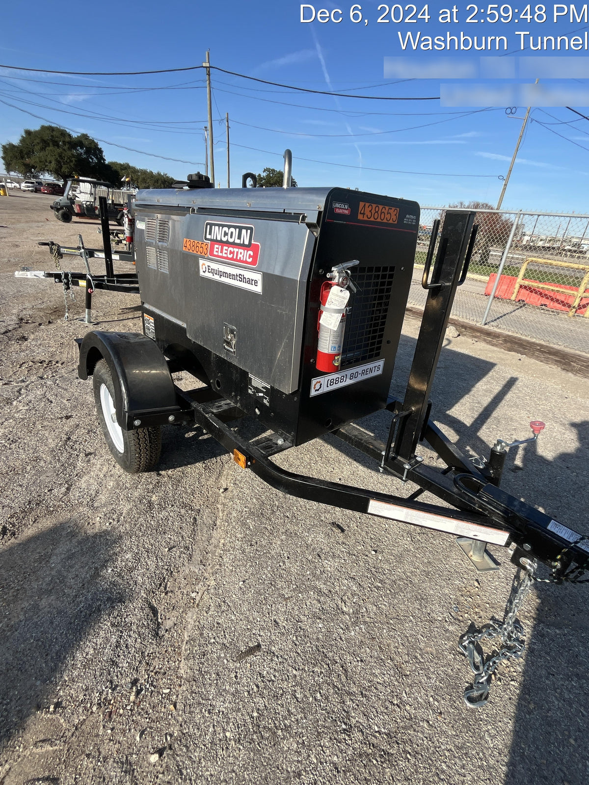 2024 Lincoln Electric LE400 Kubota V1505, Trlr, Cable Rack, Light Kit, ES Decals, T3