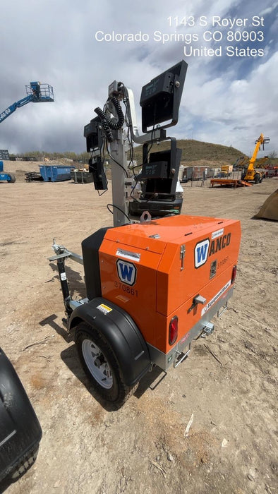 2023 Wanco WLTT-4MM4K Diesel, Deep Sea Controller, Shore Power Plug, Auto Start, (4) 350W LED Floodlights, 4kW Generator, 60 Gal Fuel Tank, 2" Ball, T3