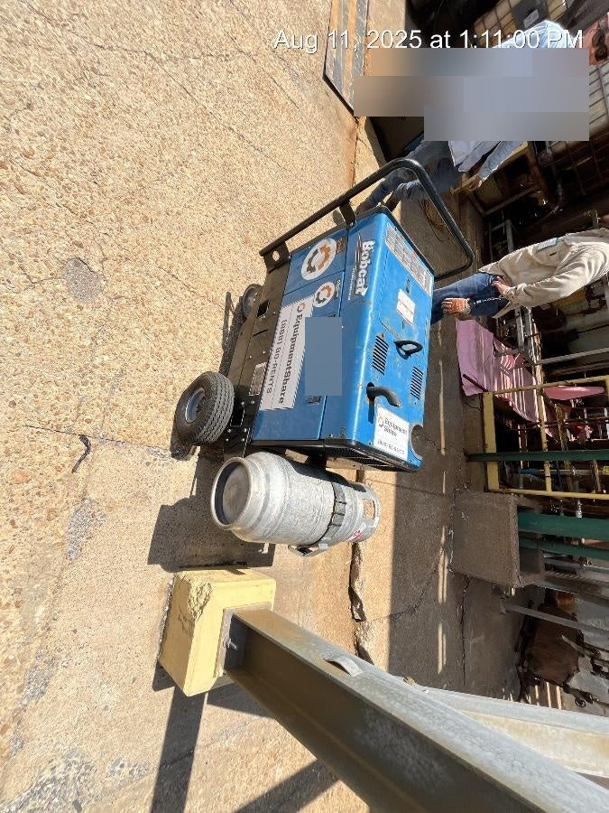 2019 Miller Electric BOBCAT 250 Standard w/Running Gear, Bracket, Hose