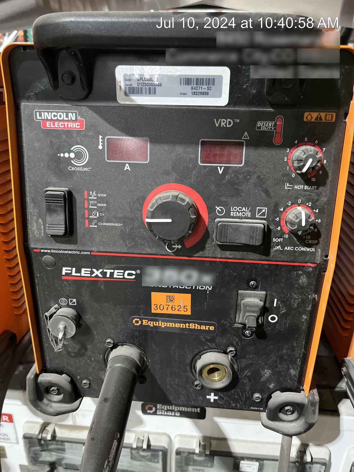 2023 LINCOLN ELECTRIC FLEXTEC 350X