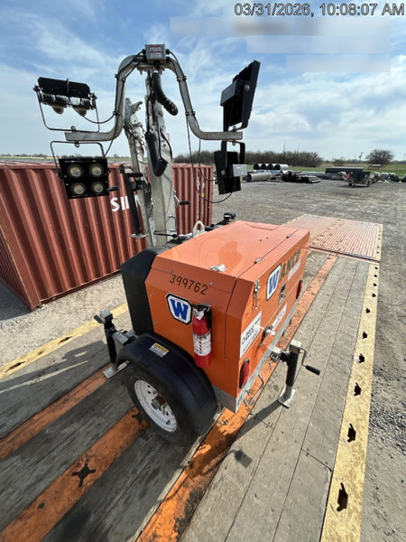 2024 Wanco WLTT-4MM4K Diesel, Deep Sea Controller, Shore Power Plug, Auto Start, (4) 350W LED Floodlights, 4kW Generator, 60 Gal Fuel Tank, 2" Ball, T3