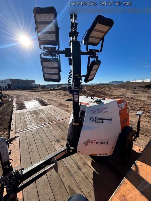 2024 Generac MLT2 Diesel, Flex Switch 120V Input, Powerzone Controller, 
(4) 320W LED Lights, 4kW Generator, 39.9 Gal Fuel Tank, 2" Ball, T3