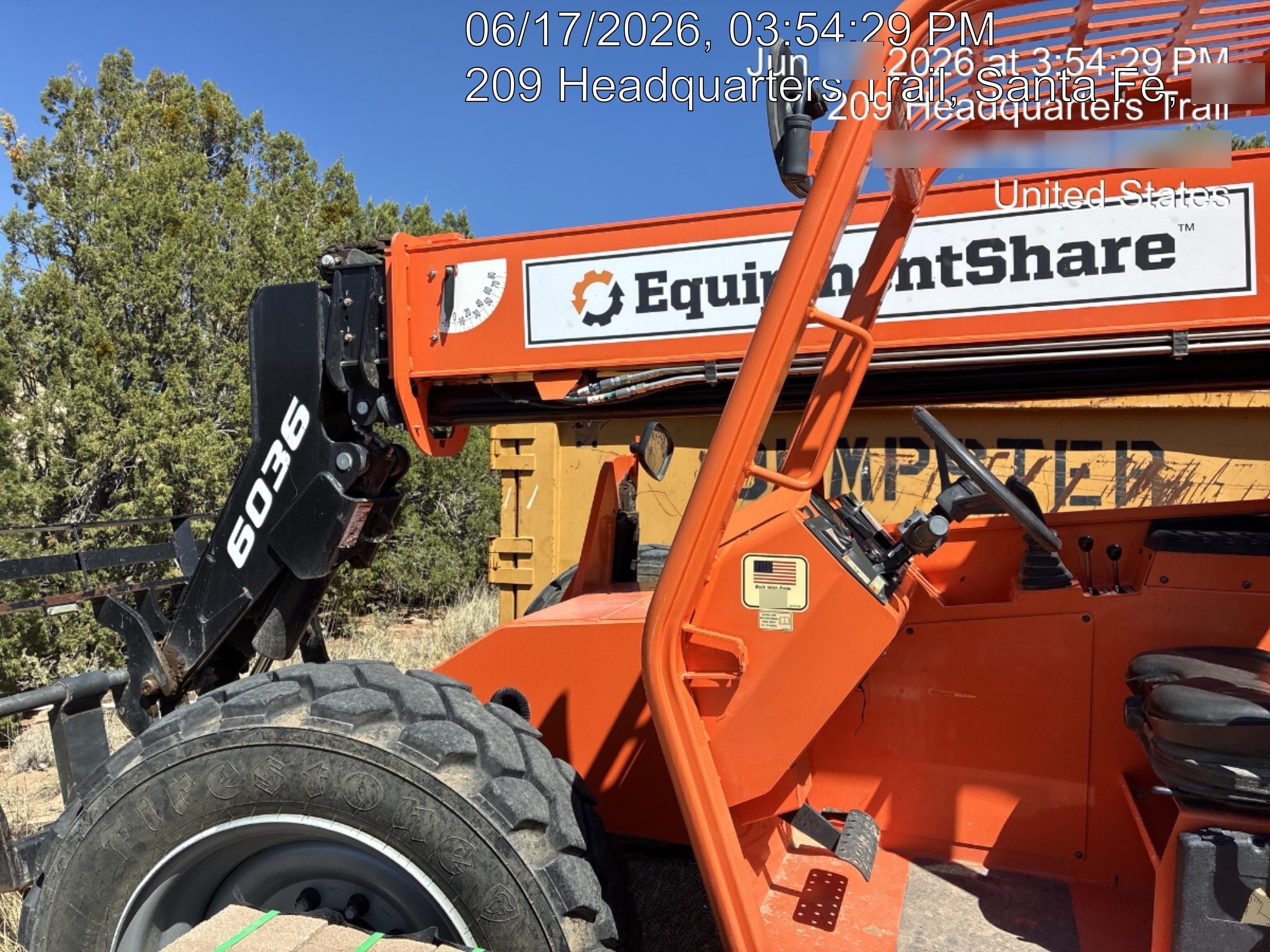 2021 SKYTRAK 6036