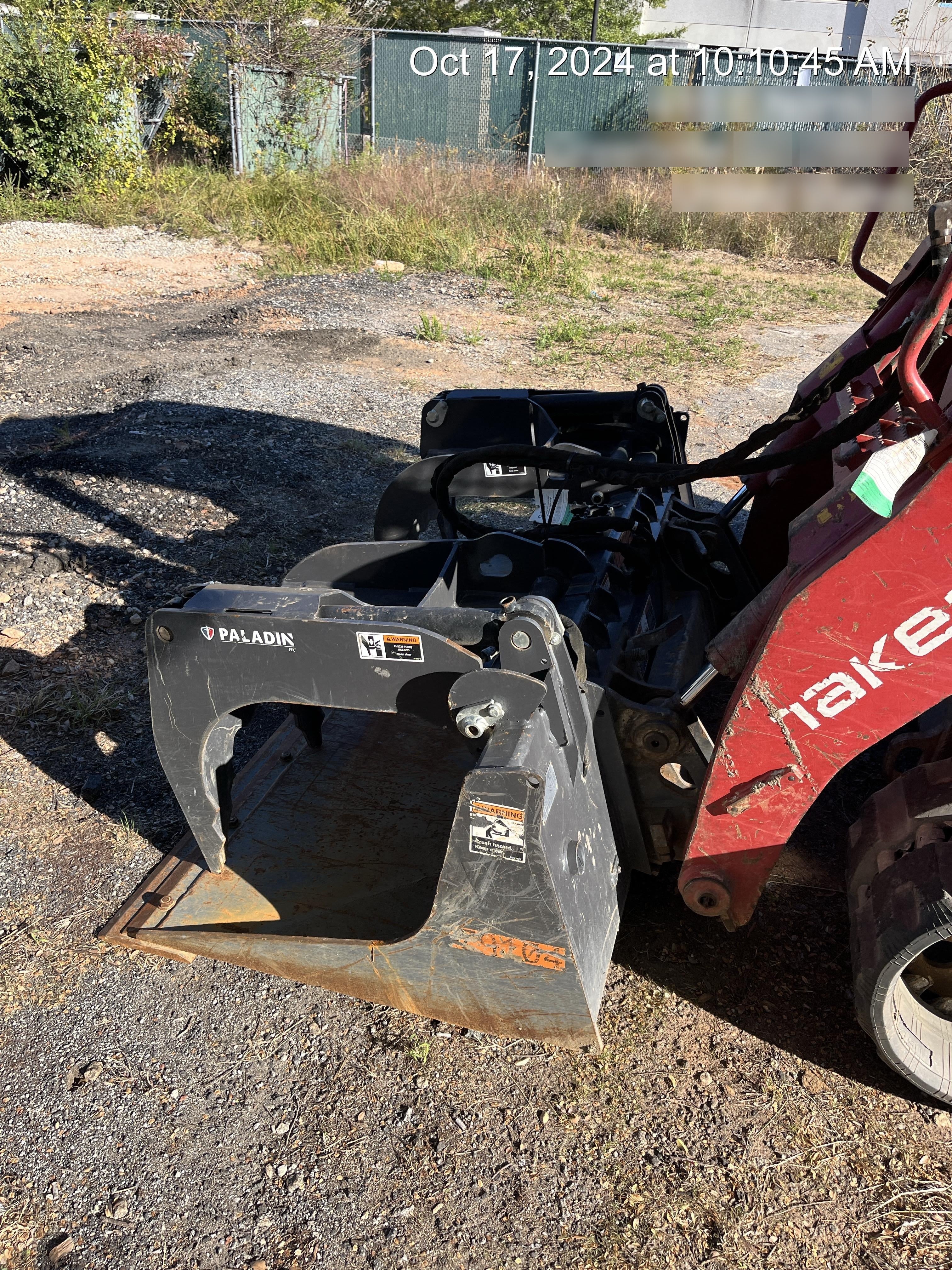 2021 PALADIN UTILITY GRAPPLE 11876-0022