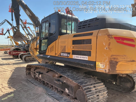 Sany SY265C SY265 Tier 4 - Cab, Hydraulic QC,  Buckets: 48" , Hydraulic Hammer 5,000lb impact class