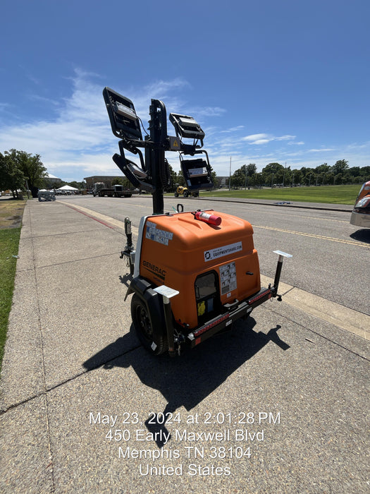 2024 Generac MLT2 Diesel, Flex Switch 120V Input, Powerzone Controller, 
(4) 320W LED Lights, 4kW Generator, 39.9 Gal Fuel Tank, 2" Ball, T3