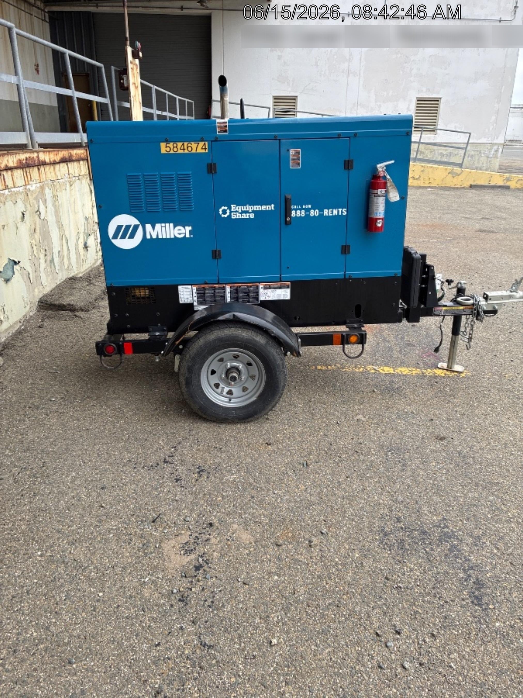 2025 MILLER ELECTRIC BIG BLUE 500
