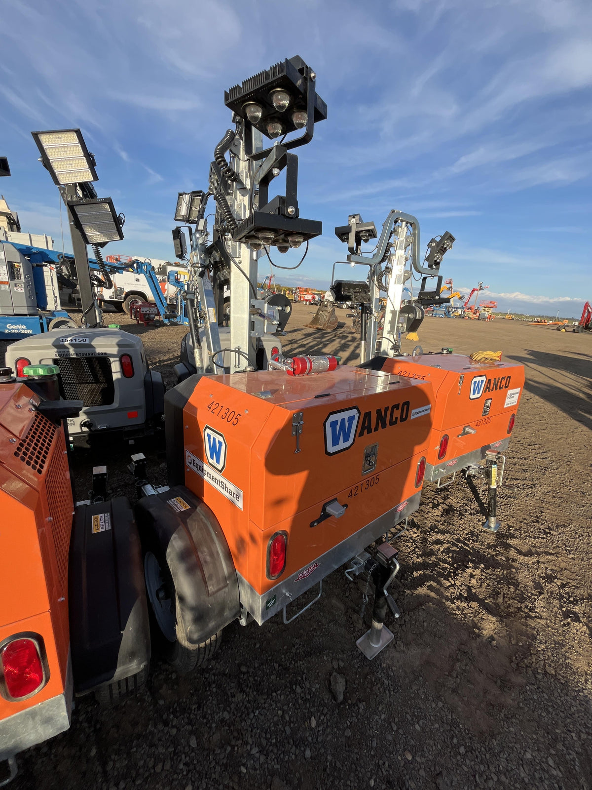 2024 Wanco WLTT-4MM4K Diesel, Deep Sea Controller, Shore Power Plug, Auto Start, (4) 350W LED Floodlights, 4kW Generator, 60 Gal Fuel Tank, 2" Ball, T3