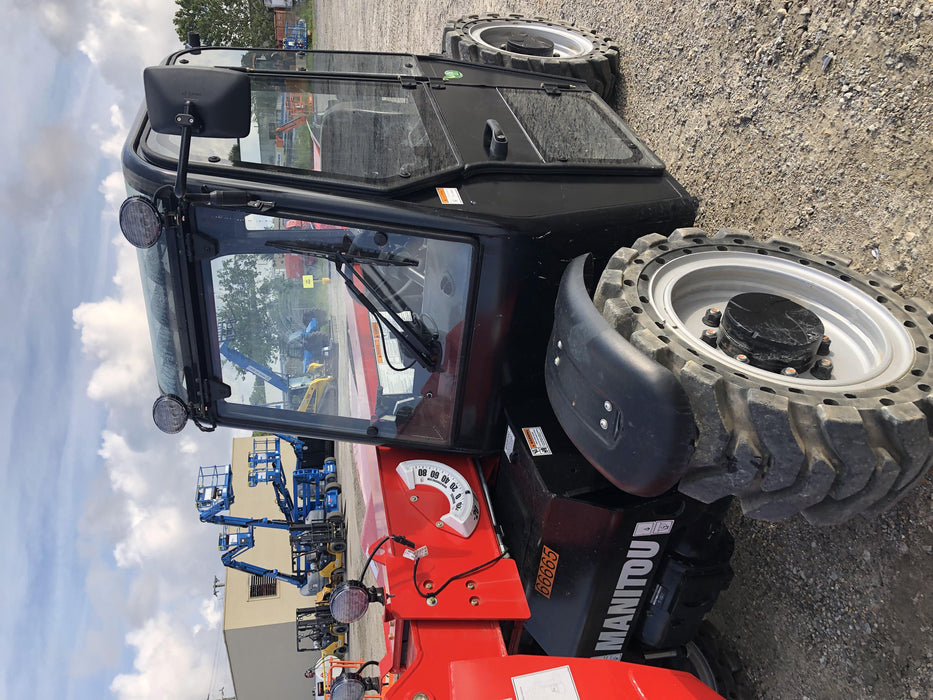 2020 Manitou MTA5519 Cab/Heat/Air, Solid Tires, Work Lights, Beacon, Aux Hydraulics, Back up Alarm, Mirrors, ES Keypad