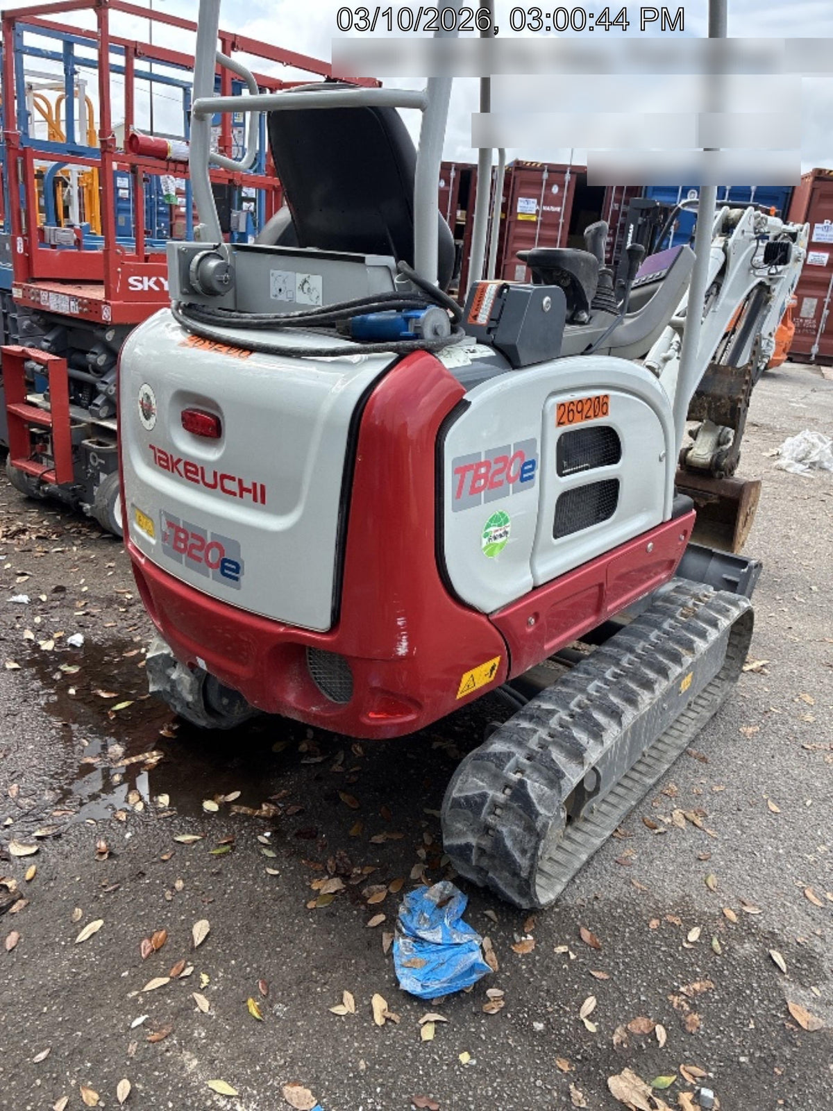 2022 TAKEUCHI TB20e