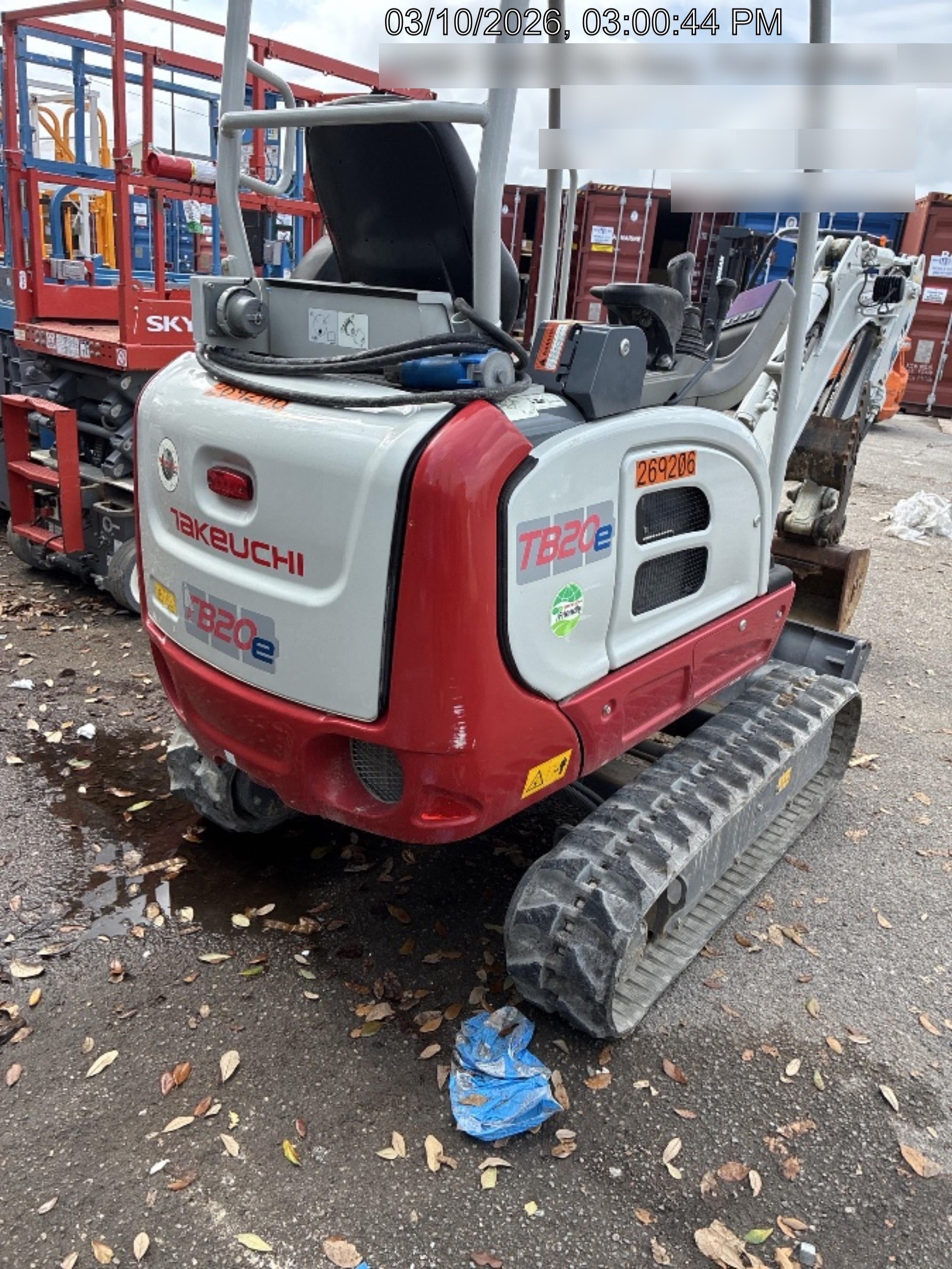 2022 TAKEUCHI TB20e