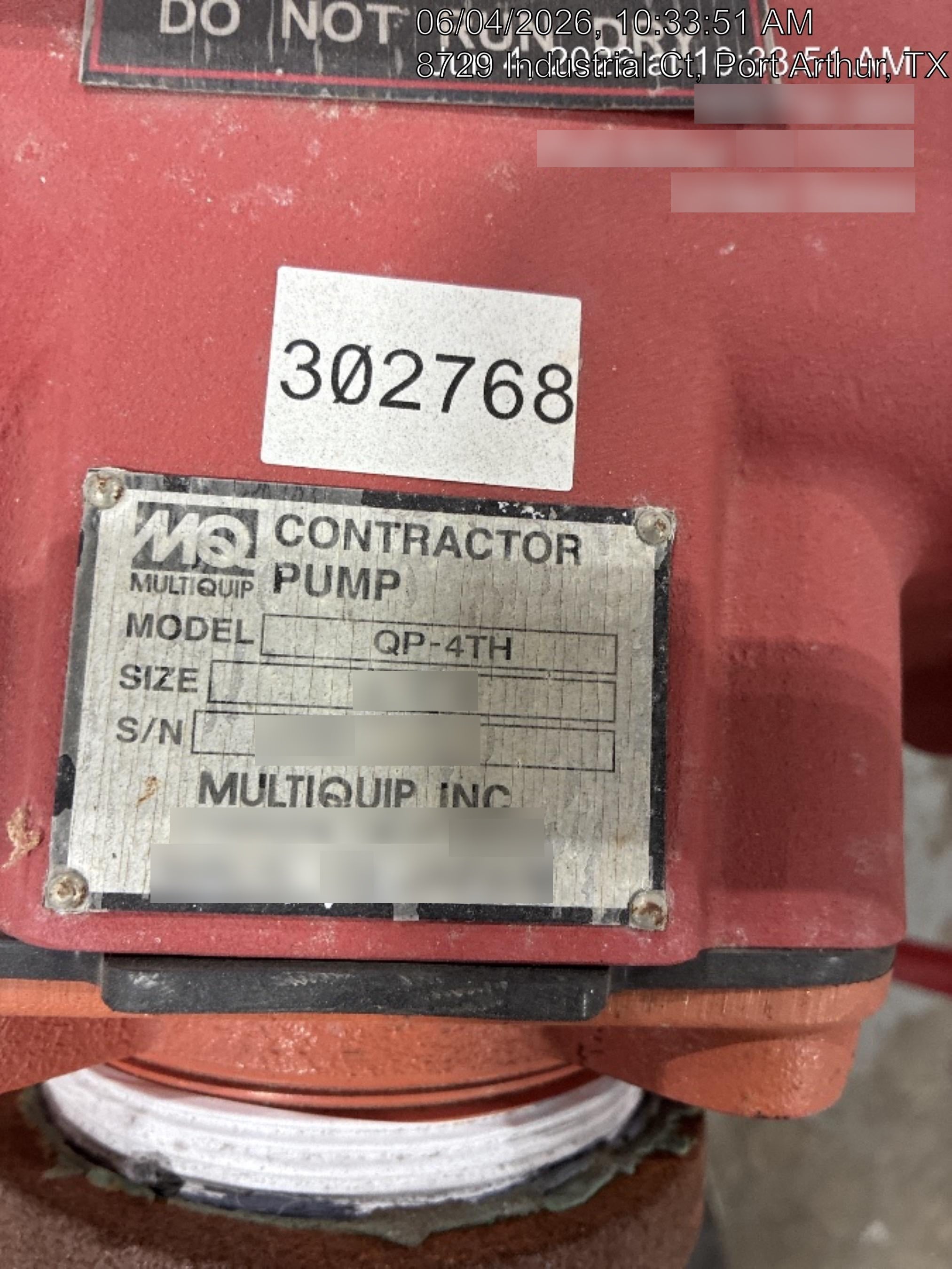 2023 MULTIQUIP QP4TH