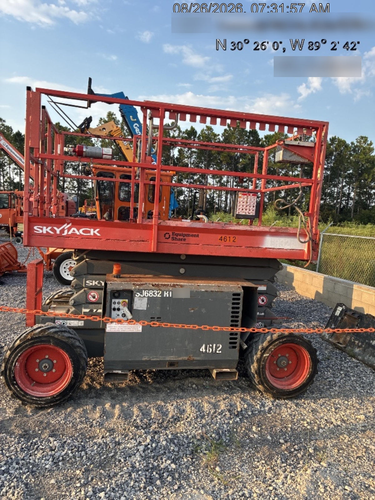 2017 SKYJACK SJ6832 RT