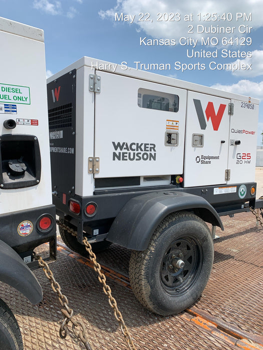 2022 WACKER NEUSON G25