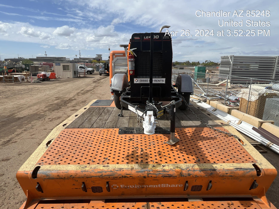 2022 Lincoln Electric LE400 Kubota V1505, Trlr, Cable Rack, Light Kit, ES Decals, T3