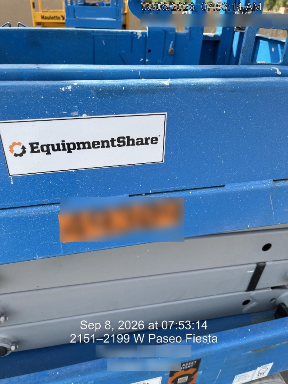2019 Genie GS-1930 Half Height Swing Gate, 800W Inverter