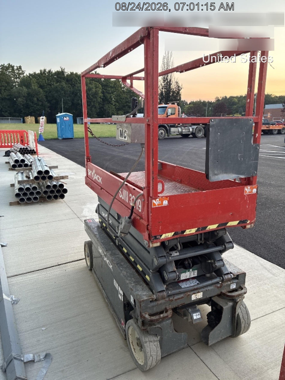 2016 Skyjack SJIII-3219 Standard Rental Specs