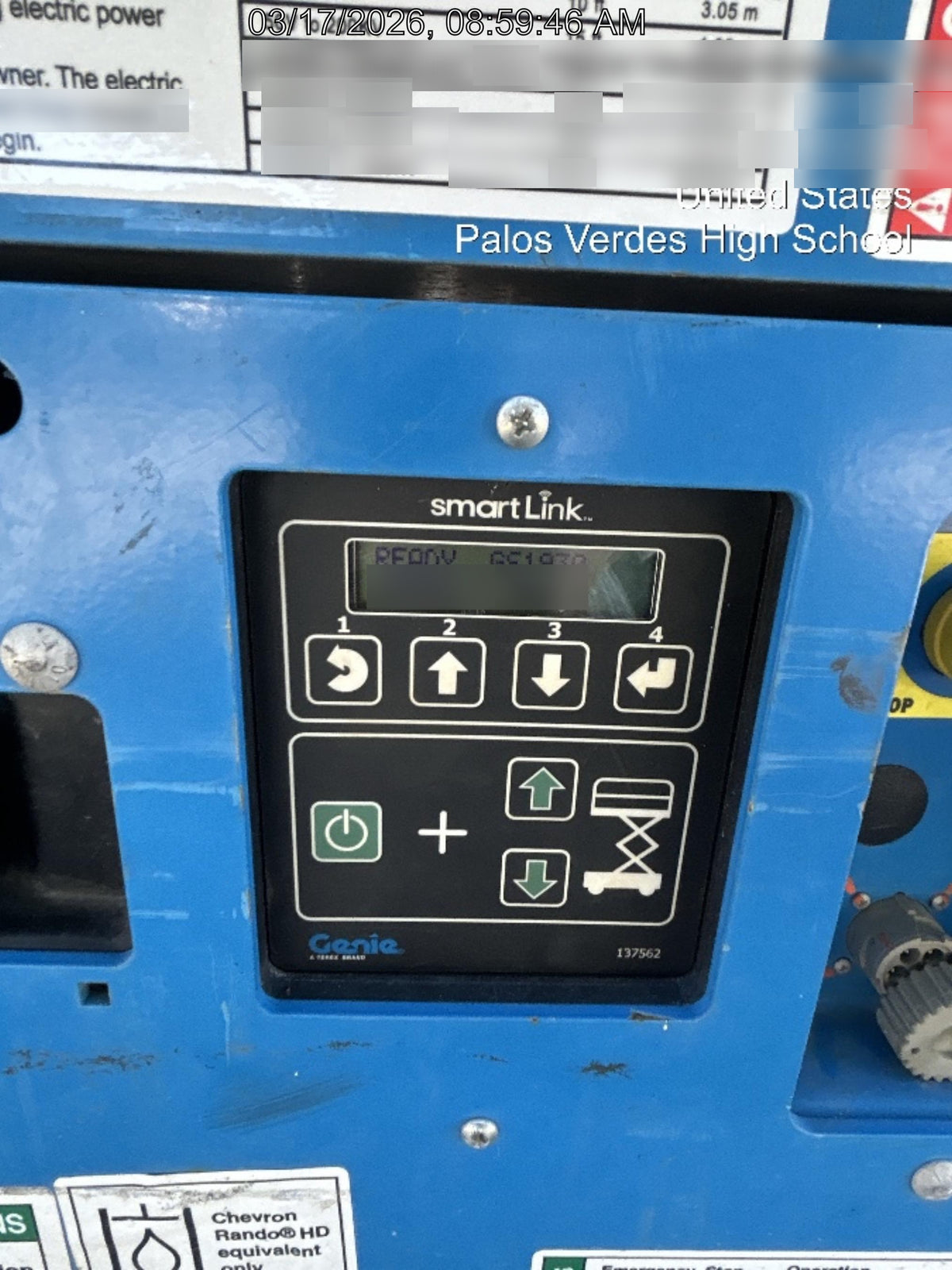 2020 Genie GS-1930 Solid Non Marking Tires, Beacon, Folding rails with half height swing gate, 800W Inverter