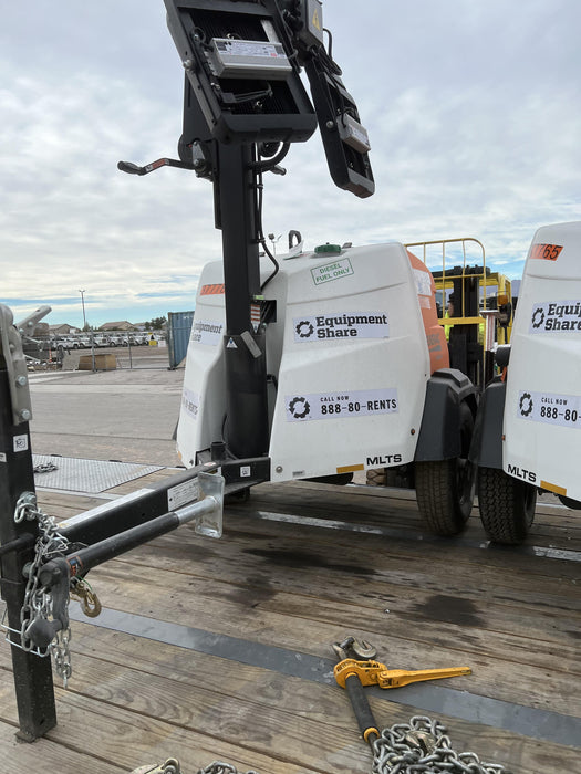 2023 Generac MLT2 Diesel, Flex Switch 120V Input, Powerzone Controller, 
(4) 320W LED Lights, 4kW Generator, 39.9 Gal Fuel Tank, 2" Ball, T3